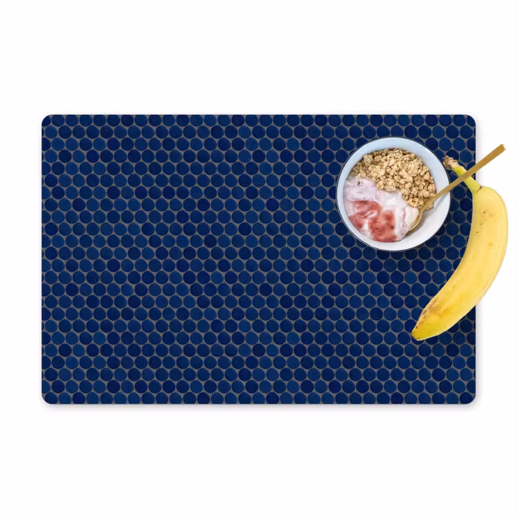Penny - Mozaïek - Donkerblauw Placemat vinyl groot 368 -zzzproduct_Kitchenyeah-website
