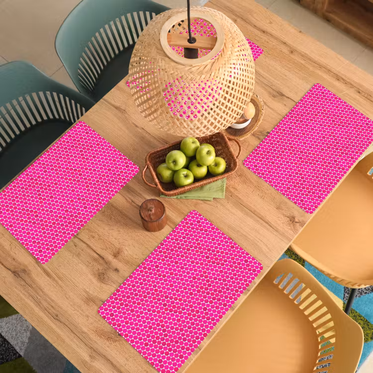 Penny - Mozaïek - Felroze Placemat vinyl groot 368 -zzsfeer5_Kitchenyeah-website