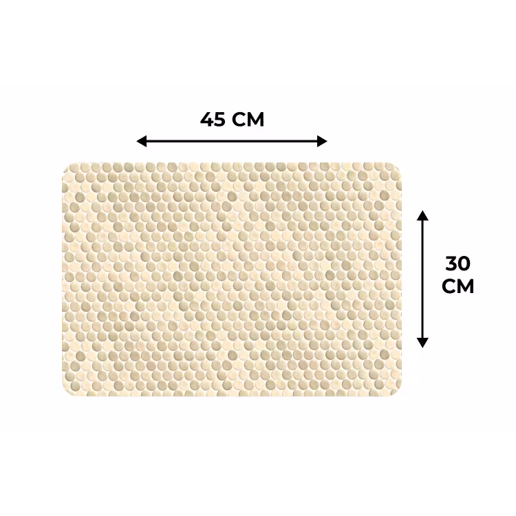 Penny - Mozaïek - Zand Placemat vinyl groot 368 -specs