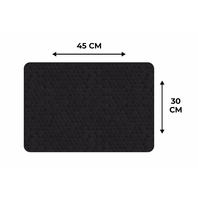 Penny - Tegel - Mat - Zwart Placemat vinyl groot 368 -specs