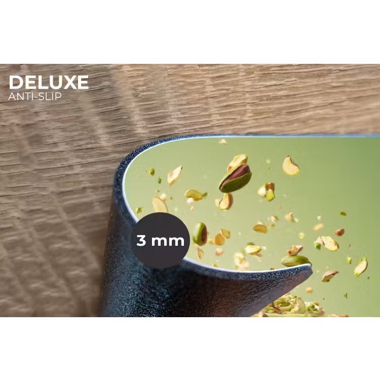 Pistache - Taart - Noten - Eten Placemat vinyl groot -closeup