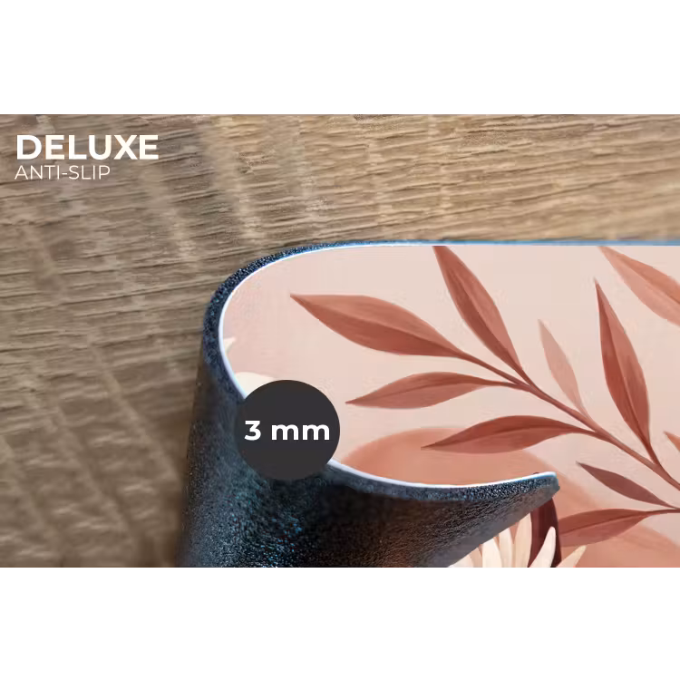 Planten - Bladeren - Botanisch - Modern - Bruin Placemat vinyl groot -closeup