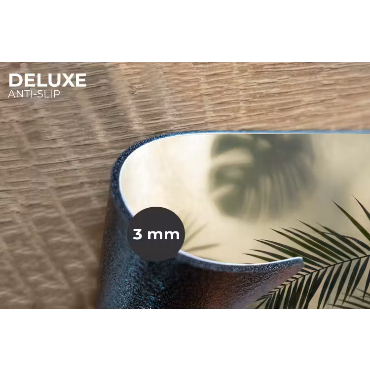 Planten - Bladeren - Schaduwen - Groen - Modern Placemat vinyl groot -closeup