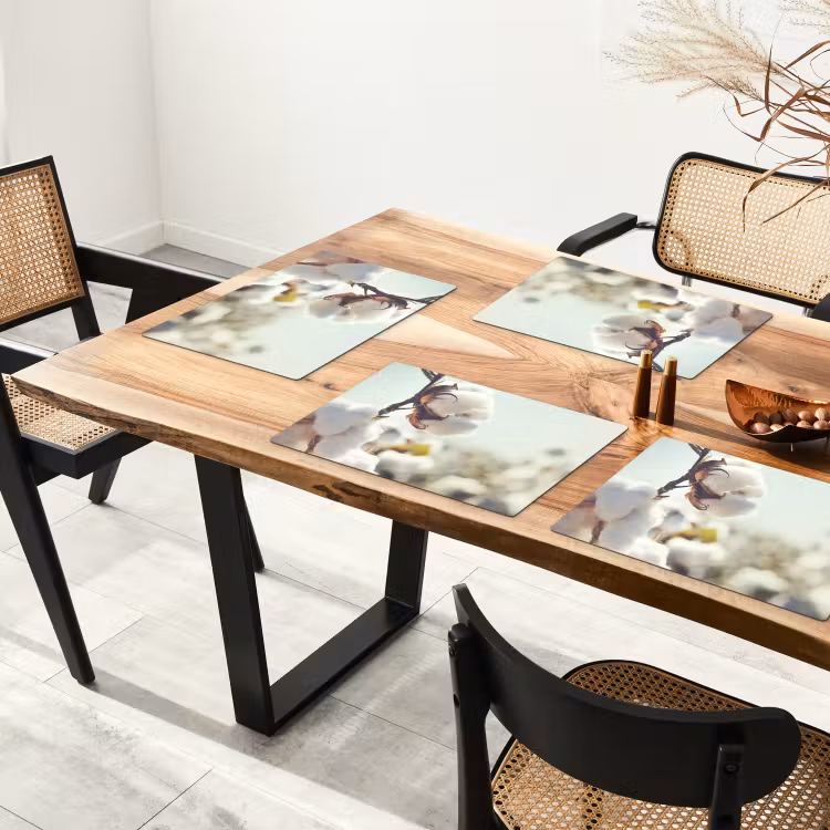 Planten - Bloem - Tak - Natuur Placemat vinyl groot -zzsfeer4_Kitchenyeah-website