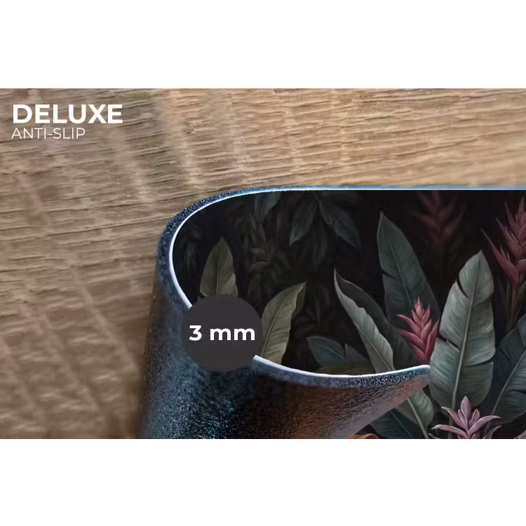 Planten - Tropisch - Jungle - Donker - Natuur Placemat vinyl groot -closeup