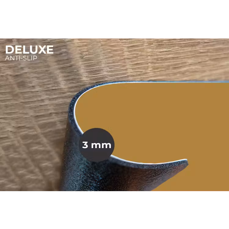 Rhythmic - Ochre - Geel Placemat vinyl groot 368 -closeup