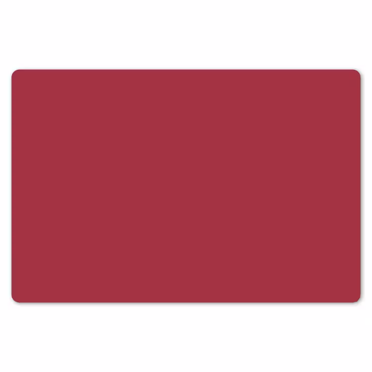 Rood - Effen kleur Placemat vinyl groot 368 -zzsfeer1_Kitchenyeah-website