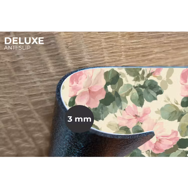 Rozen - Botanisch - Roze Placemat vinyl groot 368 -closeup