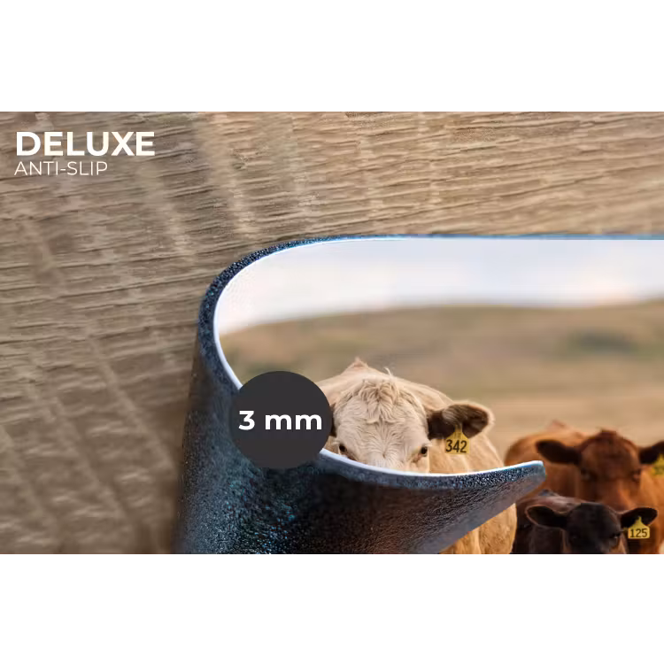 Runderen - Kudde - Landschap - Weide - Rustig Placemat vinyl groot -closeup