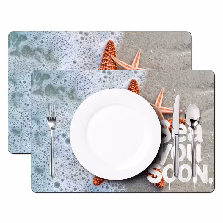 Sea you soon - Zeester - Zee Placemat vinyl groot -zzsfeer2_Kitchenyeah-website