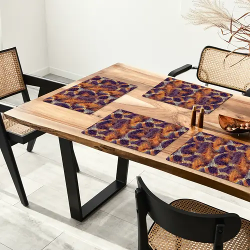 Slang - Schubben - Kleurrijk Placemat vinyl groot 368 -zzsfeer4_Kitchenyeah-website