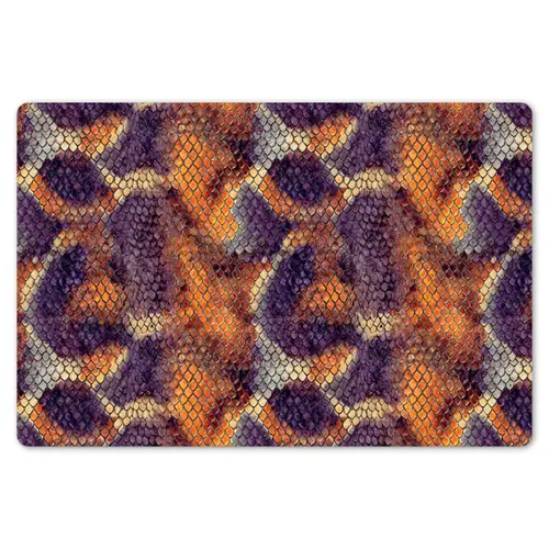 Slang - Schubben - Kleurrijk Placemat vinyl groot 368 -zzsfeer1_Kitchenyeah-website