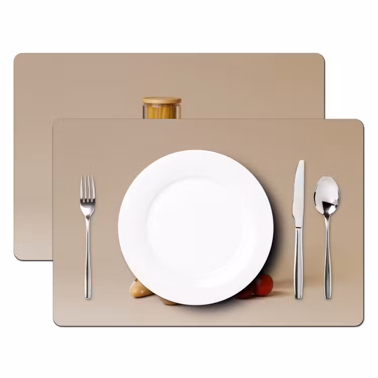 Spaghetti - Melk - Tomaten - Eieren - Brood Placemat vinyl groot -zzsfeer2_Kitchenyeah-website