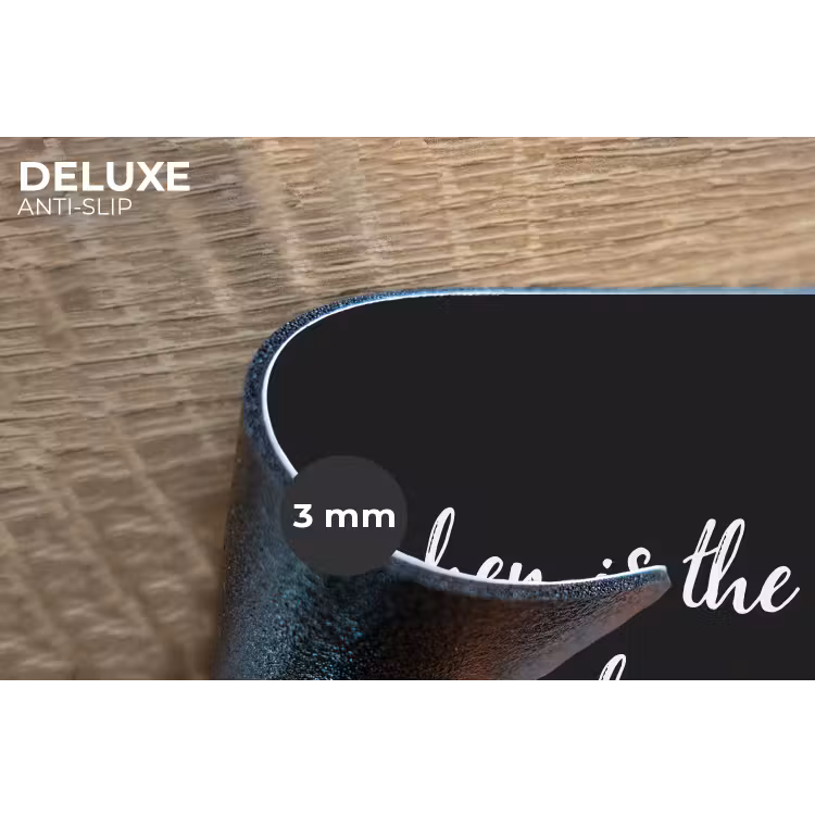 Spreuken - Koken - Thuis - The kitchen is the heart of the home - Quotes Placemat vinyl groot -closeup