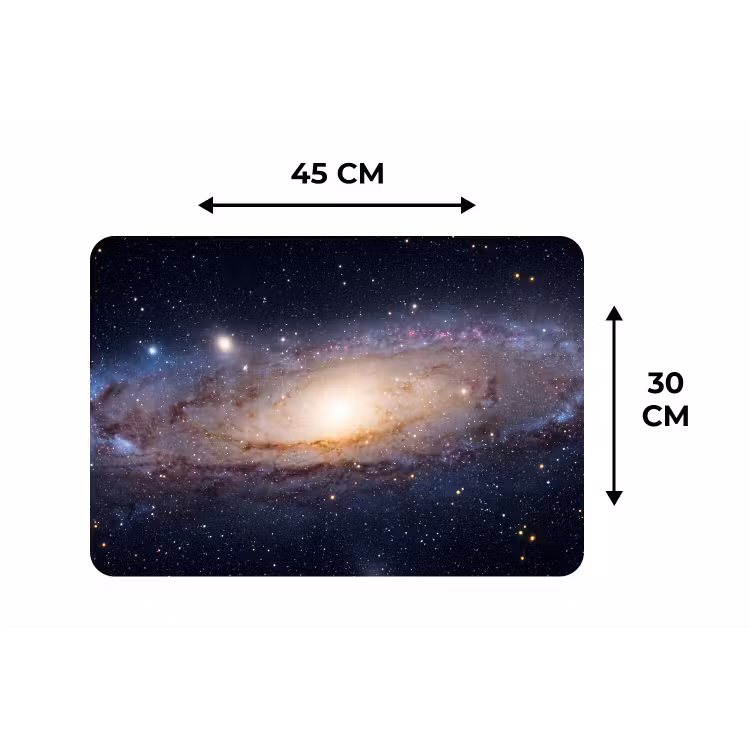 Placemat - 6 stuks - Sterrenstelsel - Ruimte - Kosmos - Sterrenstelsel - Ruimte - Kosmos Placemat vinyl groot
