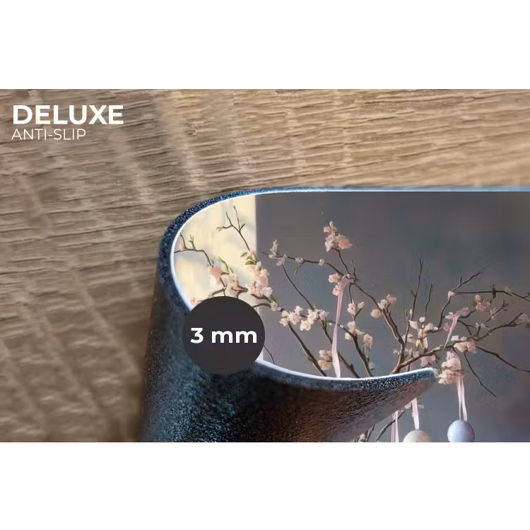 Stilleven - Vaas - Paastak Placemat vinyl groot -closeup