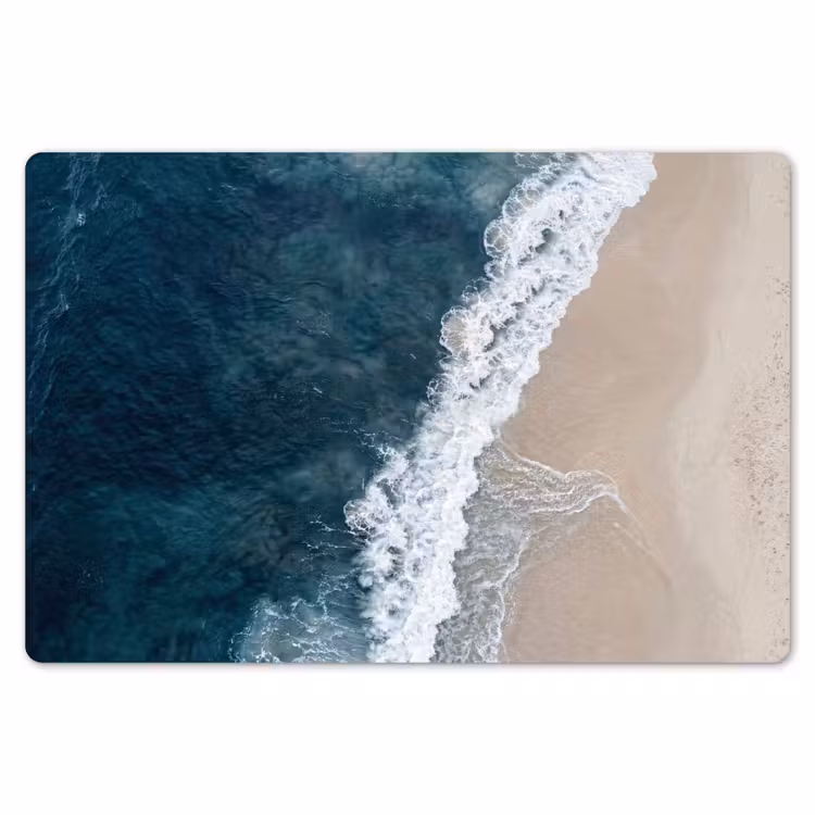 Strand - Zee - Golven Placemat vinyl groot -zzsfeer1_Kitchenyeah-website