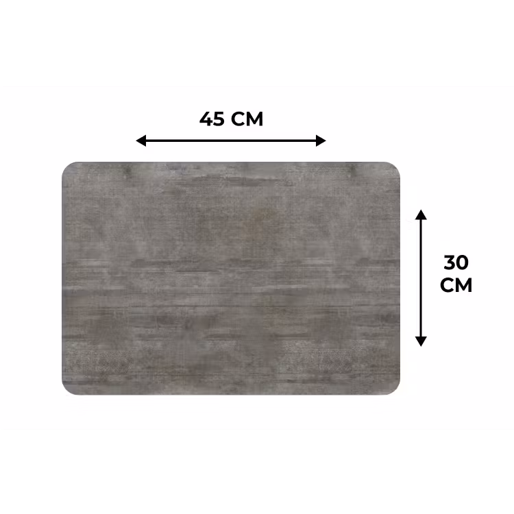 Structuur - Beton - Steen - Patronen Placemat vinyl groot 368 -specs