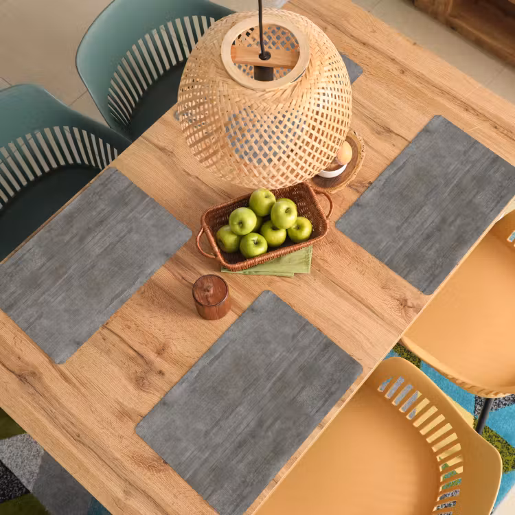 Structuur - Beton - Steen - Patronen Placemat vinyl groot 368 -zzsfeer5_Kitchenyeah-website