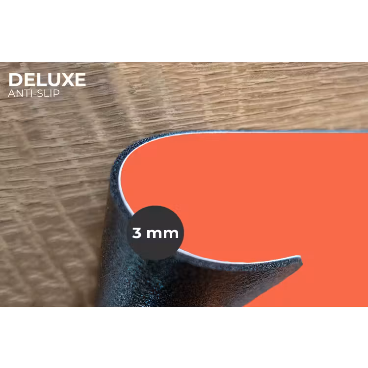 Sunset - Salmon - Oranje Placemat vinyl groot 368 -closeup