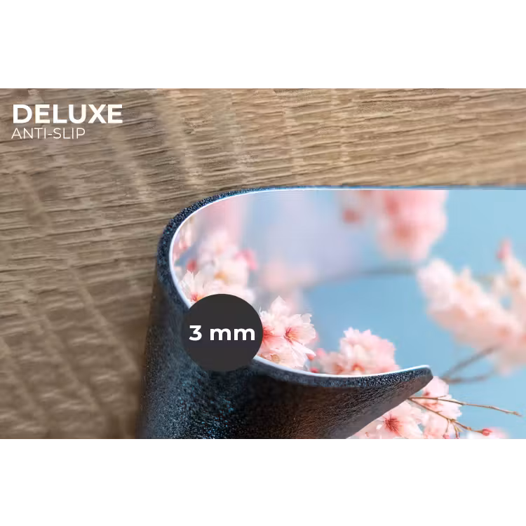 Takken - Bloesems - Roze Placemat vinyl groot -closeup