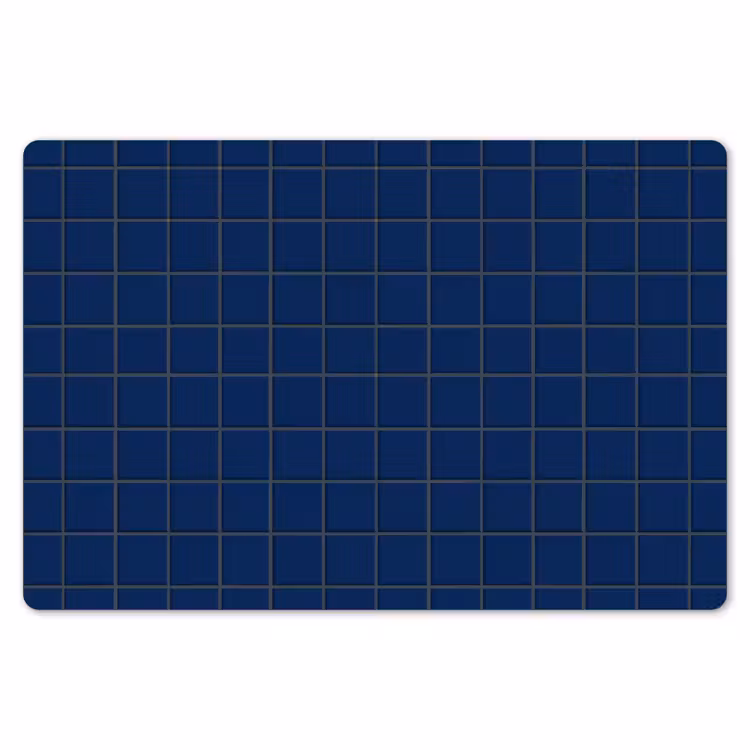 Tegel - Patroon - Blauw Placemat vinyl groot 368 -zzsfeer1_Kitchenyeah-website