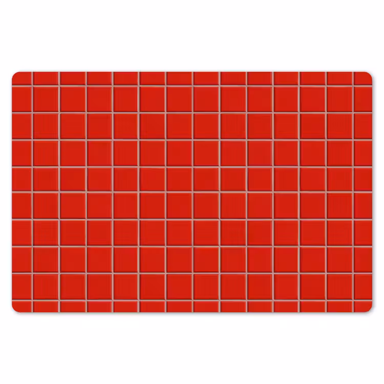 Tegel - Patroon - Kersen - Rood Placemat vinyl groot 368 -zzsfeer1_Kitchenyeah-website
