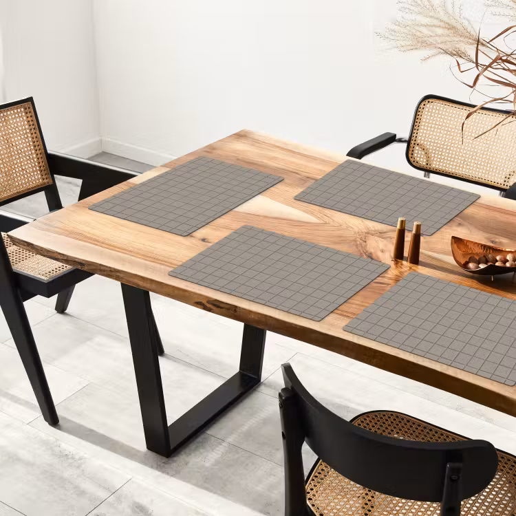 Tegel - Patroon Kiezel - Grijs Placemat vinyl groot 368 -zzsfeer4_Kitchenyeah-website