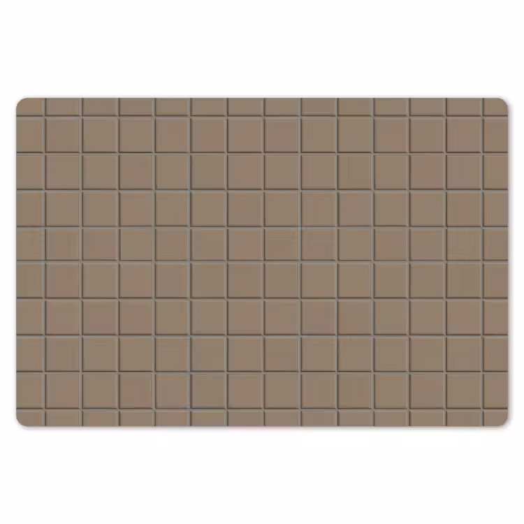Tegel - Patroon - Taupe Placemat vinyl groot 368 -zzsfeer1_Kitchenyeah-website