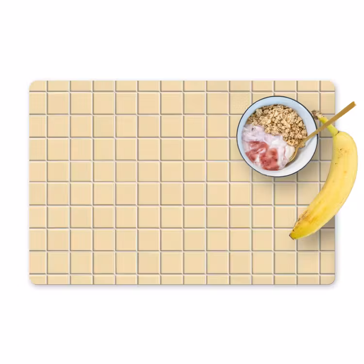 Tegels - Patroon - Crème Placemat vinyl groot 368 -zzzproduct_Kitchenyeah-website
