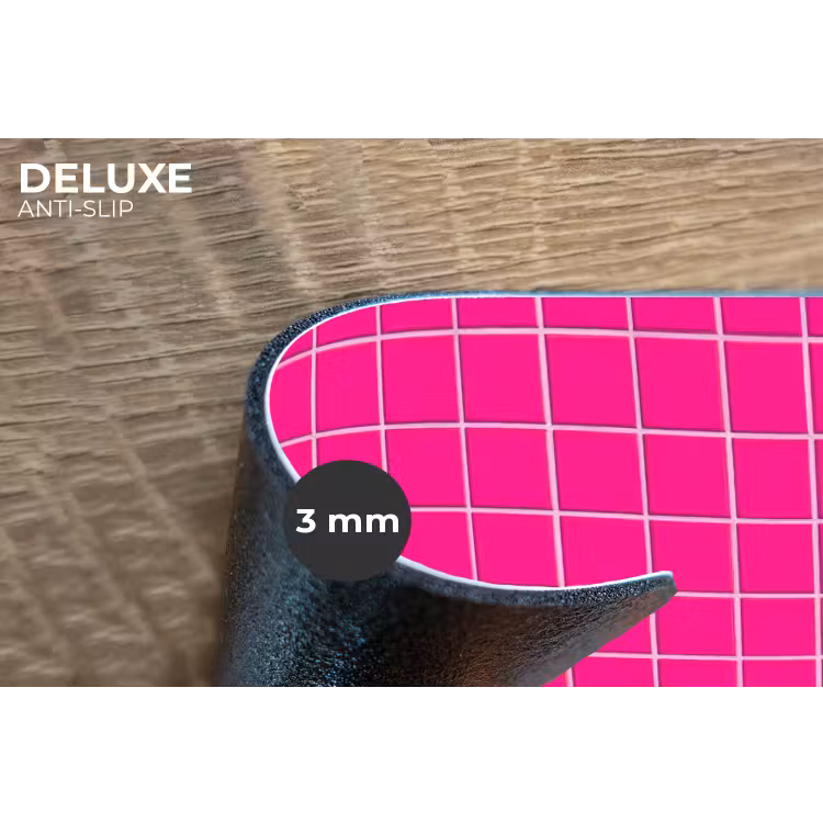 Tegels - Vierkant - Fuchsia Placemat vinyl groot 368 -closeup