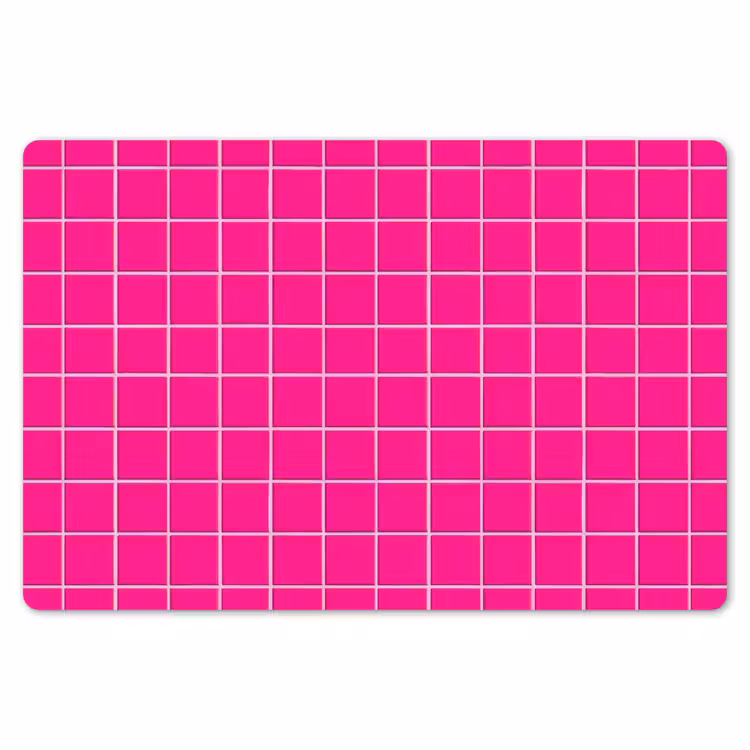 Tegels - Vierkant - Fuchsia Placemat vinyl groot 368 -zzsfeer1_Kitchenyeah-website