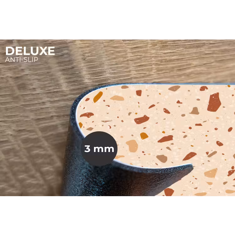 Terrazzo - Patroon - Kleurrijk - Steen Placemat vinyl groot 368 -closeup