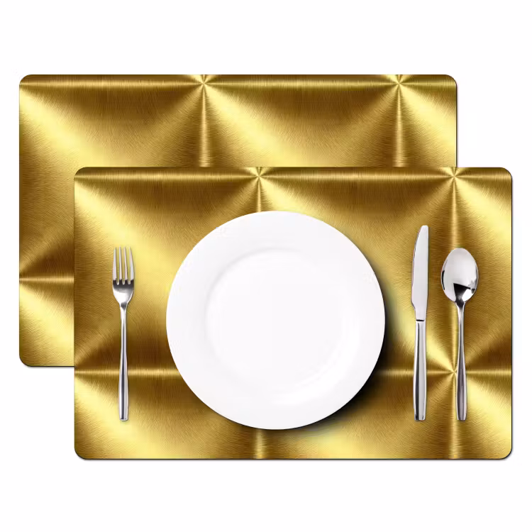 Textuur - Geborsteld Goud - Industrieel - Metallic Placemat vinyl groot 368 -zzsfeer2_Kitchenyeah-website