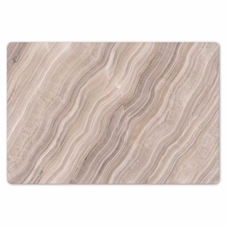 Textuur - Golvend - Abstract - Modern - Beige Placemat vinyl groot -zzsfeer1_Kitchenyeah-website