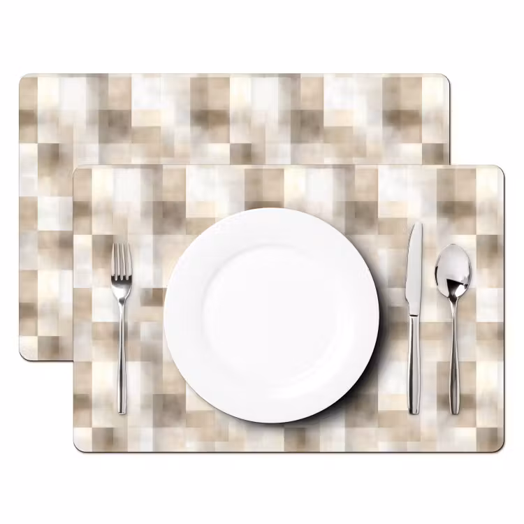 Textuur - Linnen - Beige Placemat vinyl groot 368 -zzsfeer2_Kitchenyeah-website