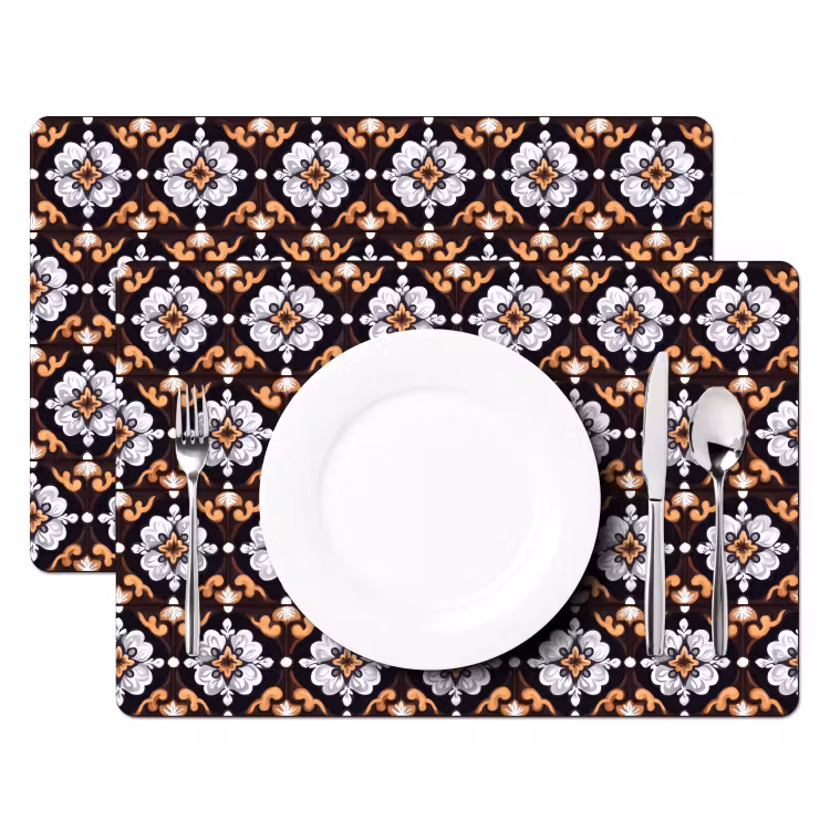 traditioneel - Element - Kleurrijk Placemat vinyl groot 368 -zzsfeer2_Kitchenyeah-website