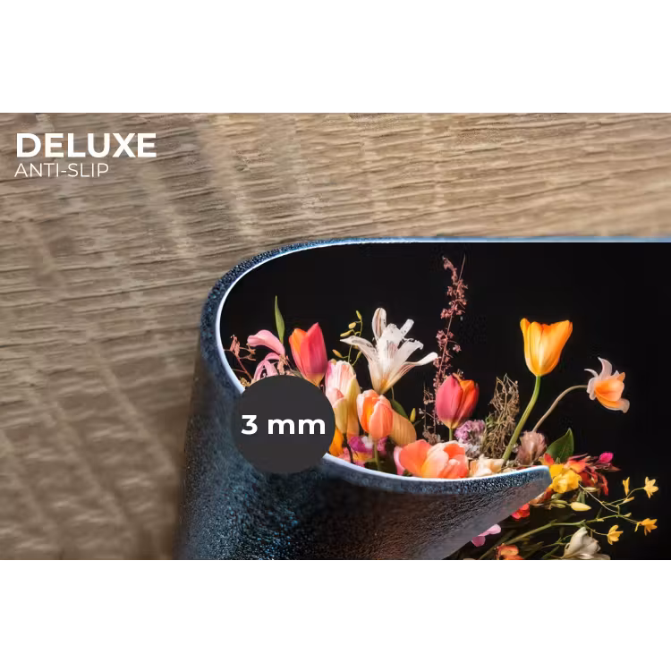 Vaas - Bloemen - Tulpen Placemat vinyl groot -closeup
