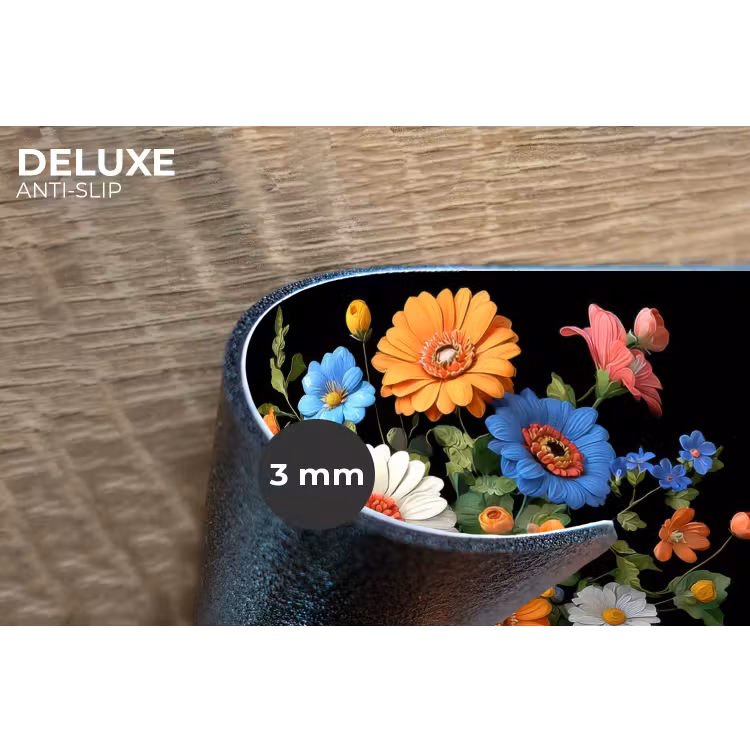 Vaas - Boeket - Bloemen - Kleur Placemat vinyl groot -closeup