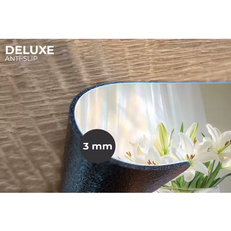 Vaas - Eieren - Bloemen Placemat vinyl groot -closeup