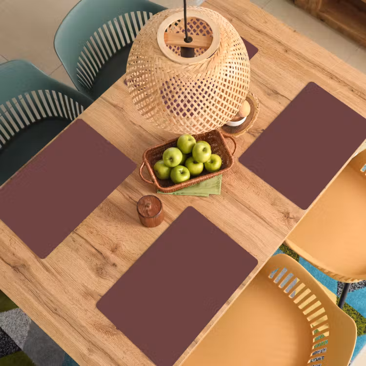 Velvet - Merlot - Rood Placemat vinyl groot 368 -zzsfeer5_Kitchenyeah-website