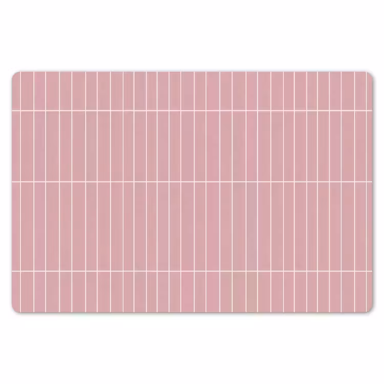 Verticaal - Wandtegel - Lichtroze Placemat vinyl groot 368 -zzsfeer1_Kitchenyeah-website