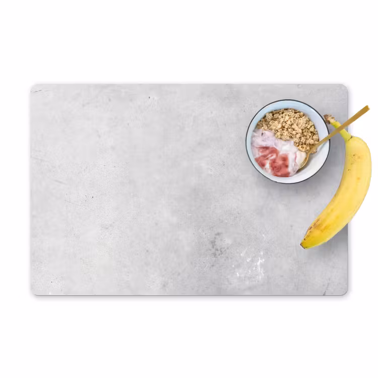Verwering - Beton - Structuren - Vintage - Industrieel - Grijs Placemat vinyl groot -zzzproduct_Kitchenyeah-website
