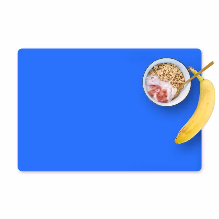 Vivid - Cobalt - Blauw Placemat vinyl groot 368 -zzzproduct_Kitchenyeah-website