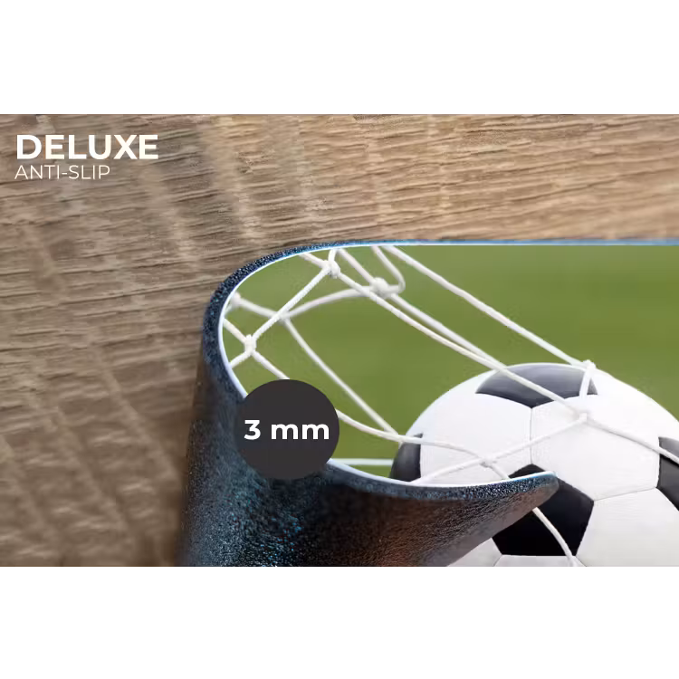 Voetbal - Goal - Net - Sport Placemat vinyl groot -closeup