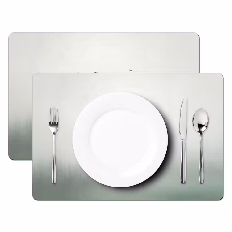 Vogel - Vlucht - Natuur - Minimalistisch Placemat vinyl groot -zzsfeer2_Kitchenyeah-website