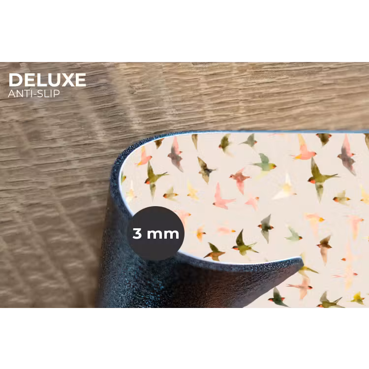 Vogels - Vliegen - Kleurrijk Placemat vinyl groot 368 -closeup