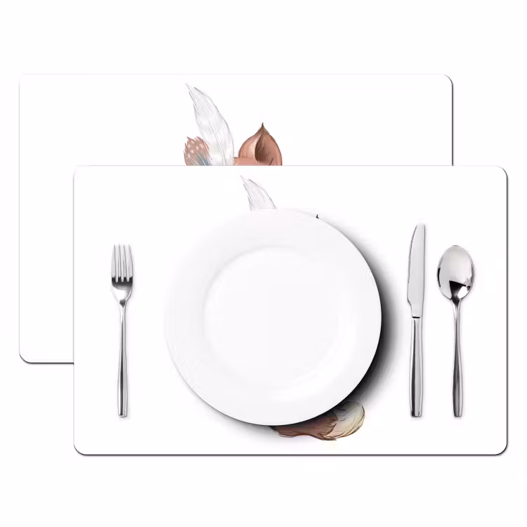 Vos - Dier - Bosdieren Placemat vinyl groot -zzsfeer2_Kitchenyeah-website