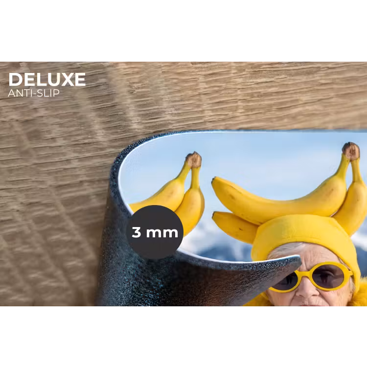 Vrouwen - Bananen - Geel Placemat vinyl groot -closeup