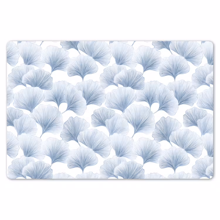 Waaier - Modern - Blauw Placemat vinyl groot 368 -zzsfeer1_Kitchenyeah-website